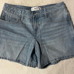 Hollister Women's Light Blue Jean Shorts